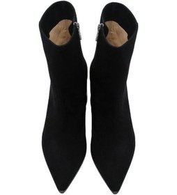 Resim Poletto Hakiki Deri Sıyah Bot Topuklu 841 02 V1-1031 Siyah 