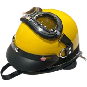 Resim Motosiklet Kask Görünüm Byyeşo Tasarım Çanta 