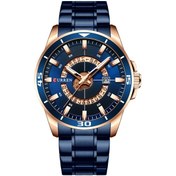 Resim Folinda Curren Erkek Kol Saati - Çelik Kayışlı, 3atm Su Geçirmez, Takvimli Ve Işık Veren Teller, Klasik İş Stili, Mükemmel Hediye Seçeneği Çok Renkli 