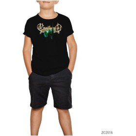 Resim Ensiferum Soldier Siyah Çocuk Tişört Siyah 