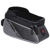 Resim Pazly Telefon Su Geçirmez Bisiklet Gidon Çantası Siyah Ön Depolama Çantası Siyah 