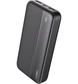Resim Lanex LP03 20.000 mAh 22.5 W PD Hızlı Şarj Powerbank Siyah M414 