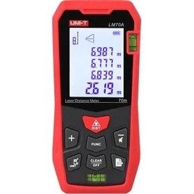 Resim Uni-T LM70A Lazer Mesafe Ölçer 70 mt 