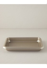 Resim English Home Patisserie Tray Karbon Çelik Kek Kalıbı 37x27 Cm Şampanya Şampanya 
