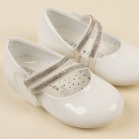 Resim EPAAVM - Çatal Baretli Beyaz Kız Çocuk Ayakkabı - EYL1402 Beyaz 