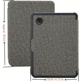 Resim Kobo Clara Renkli 2024 & 2022 E-Okuyucu Koruyucu Kılıf, Dayanıklı Plastik Çerçeve ve Ergonomik Tasarımlı Düşmeye Karşı Yumuşak Kabuk, Kobo Clara BW El Tipi Okuyucular için Çizilmeye Dirençli Kapak 