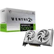 Resim Msı Vga Geforce Rtx 5060 Tı 16g Ventus 2x Oc Whıte Plus Rtx5060tı 16gb Gddr7 128b Dx12 Pcıe 5.0 X16 3xdp 1xhdmı 