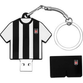 Resim Gosmart Beşiktaş Lisanslı Taraftar 64Gb USB Bellek Anahtarlık LK-USB20-64-BJK 