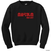 Resim WAKHA AC DC Malcolm 2017 Siyah Sweatshirt 