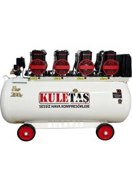 Resim Kuletaş 200LİTRE 8hp Premium Sessiz Yağsız Hava Kompresörü Dental 