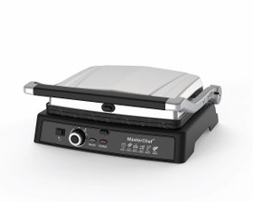 Resim MasterChef 2000 Watt Pazlanmaz Çelik Tost Makinesi 