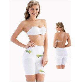 Resim Emay Bayan Göbek Toparlayıcı Uzun Paça Boxer Korse 2816 001 