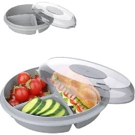 Resim Lowell Home Ieg 3 Bölmeli Kapaklı Pratik Kahvaltılık LWLRSY-435RSIEG 