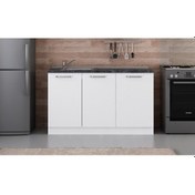 Resim Minar 140 Cm Mutfak Dolabı Beyaz 140-B2-Alt Modül Beyaz 