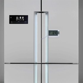 Resim Sevgift Mini Iç Dış Sıcaklık Ölçer | Buzdolabı Termometresi | Tfa 30.2018 