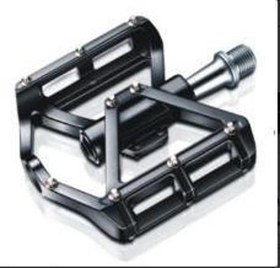 Resim Briviga PEDAL HF-606 PLATFORM ALÜMİNYUM CNC CR-MO MİL SİYAH 110x100mm 361g/pr 