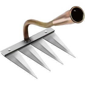 Resim Xindoker Bakır Kaplama Çapa Tırmık: Yüksek Sertlik, Keskin Kenar, Dayanıklı Ve Çok Amaçlı Bahçe Aleti 