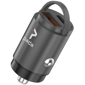 Resim pada 60W USB C Araç Şarjı Hızlı Şarj PD30W QC30W iPhone Samsung için Metal Mini Adaptör 