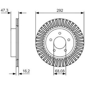 Resim Nissan X-trail 1.3 2019-2023 Bosch Arka Disk 292 Mm 2 Adet 