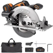 Resim Genel Markalar WX520 20Volt 4.0Ah. Li-ion Kömürsüz Profesyonel Daire Testere 