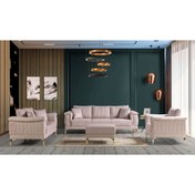 Resim Windy Furniture GEST KOLTUK 3+2+1+PUF 
