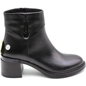 Resim Mammamia 8430lx Kadın Deri Bot Siyah 