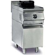 Resim Pimak 700 Seri Dolaplı Tekli Doğalgazlı Wok Ocak 