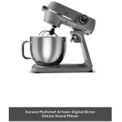 Resim Karaca Multichef Artisan Digital Ekran 1800 W 7 L Döküm Stand Mikser 