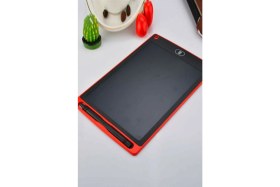 Resim Writing Tablet LCD 8.5 Inç Dijital Kalemli Çizim Yazı Tahtası Kırmızı Yazı Tahtası 