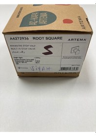Resim VitrA Loop R 7400680 Siyah Kumanda Paneli & Ankastre Stop Valf Siyah 