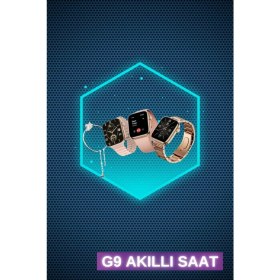 Resim Zero Land Storozde Kadınlar Için 3 Kordonlu Akıllı Saat ve Dijital Göstergeli Powerbankli Bluetooth Kulaklık Dokunmatik Kontrol 