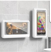 Resim Wondernest Tutucu Telefon Telefon Su Kılıfı Jl Geçirmez Ev Duvar Banyo Bg Beyaz 