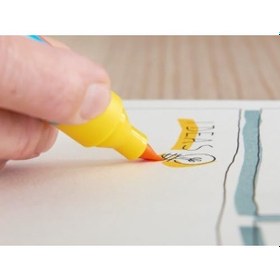 Resim 385 Flipchart Efekt Markörü Turuncu 