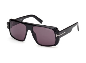Resim Tf Ft1101/s 01a 58-15-140 Unisex Güneş Gözlüğü Siyah 