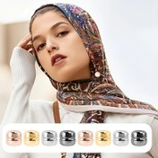 Resim 8 Adet Manyetik Eşarp Düğmesi, Kadın Başörtüleri ve Şallar için Çok Amaçlı Mıknatıslar - Kolsuz 