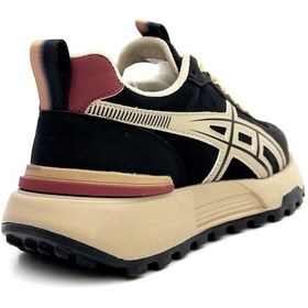 Resim Guja 25k501-2 Erkek Bağcıklı Kalın Taban Sneaker Ayakkabı Siyah 