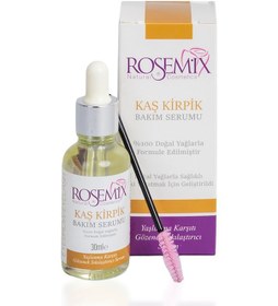 Resim Rosemix - 626 - - Kaşkirpik Bakım Yağı 30 Ml Doğal Natural Yağ - 2 Adetlik - Muratech - Set Ürün 