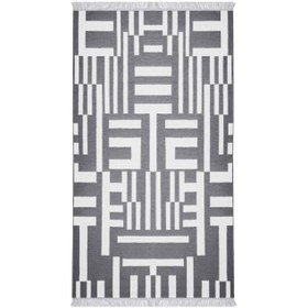 Resim MarkaEv Cotton Çift Taraflı Yıkanabilir Pamuk Kilim - 80x150 cm 