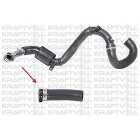 Resim Kraftvoll 10031187 Turbo Hortumu Trafic Iı Vivaro 2.0dcı Silikon Plastik Boru Hariç 144602126r 