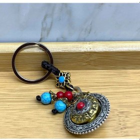 Resim Mantra Çarkı Şans Anahtarlık Alk4465 