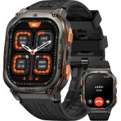 Resim Amaztım Akıllı Saat, 60 Gün Pil Ömrü, Paslanmaz Çelik Gövde - Siyah 