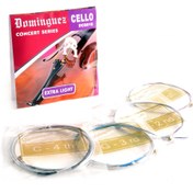 Resim Çello Teli Takım Dominguez DCS018 