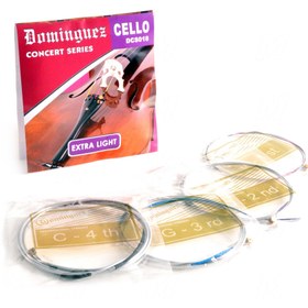 Resim Çello Teli Takım Dominguez DCS018 