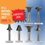 Resim BRK 6 LI MODEL FREZE SET 