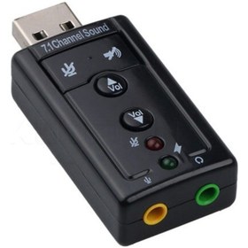 Resim Engpars 7.1k Usb Ses Kartı 7+1 Ses Kontrollü 