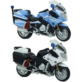 Resim TOYFEST Maisto 1:18 Polis Motorsikleti 