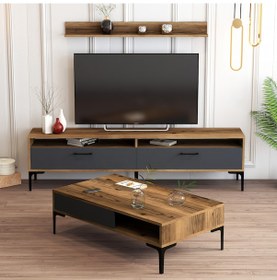 Resim Variant Tv Ünitesi Ve Orta Sehpa Takımı 