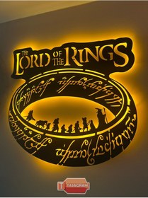 Resim Lord Of The Rings Metal Tablo 