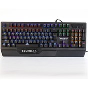 Resim Rush Squire Rk901 Mavi Switch Rainbow Mekanik Gaming Oyuncu Klavyesi 