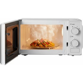 Resim Akel AMD160 Mikrodalga Fırın 20 lt Kapasite 1000 W Beyaz Mekanik Kontrol ile Kullanım 
